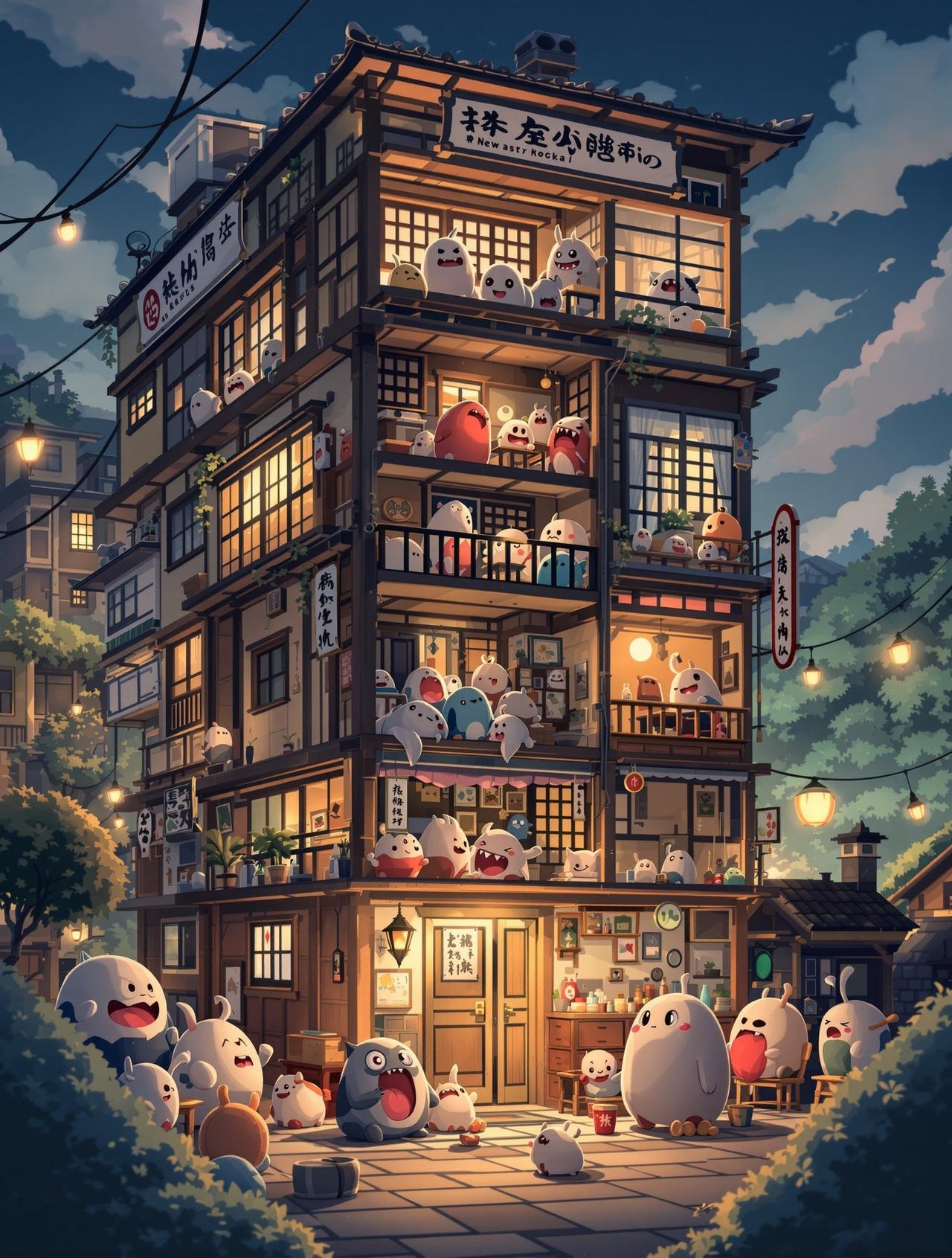 妖怪公寓 - 酷漫屋(免费漫画)封面